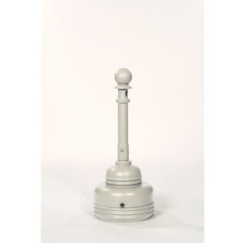 Eagle 1206BEIGE SafeSmoker Receptacle - Poly w/Metal Bucket-Beige