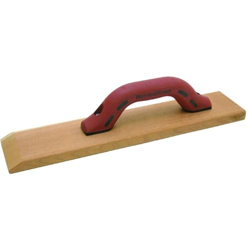 MarshallTown 144D 14505 - 16 X 3 1/2 Redwood Float-DuraSoft Hdl