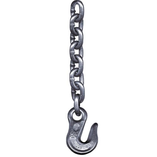 Lift All 16002 G43 Welded Grab Hook Tiedown Chain Boomers, 3/8"x20'
