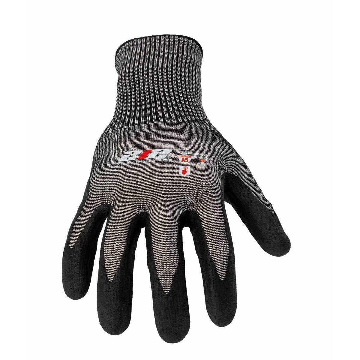 212 Performance CRSC5A06-011 ANSI A5 Cut Resistant Nitrile Foam Dipped Work Gloves X-Large