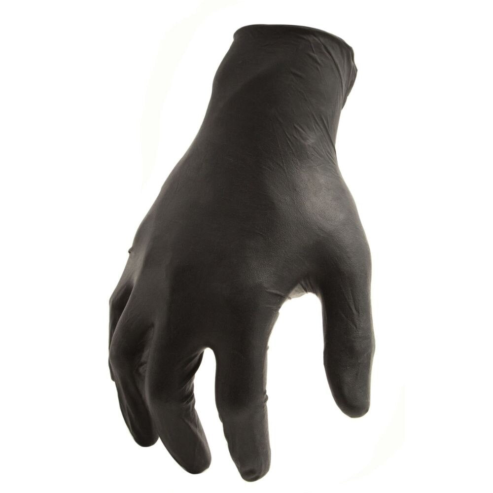 212 Performance NTG-05-011 Nitrile 5ml Black XL Gloves, 100 Pack - 3