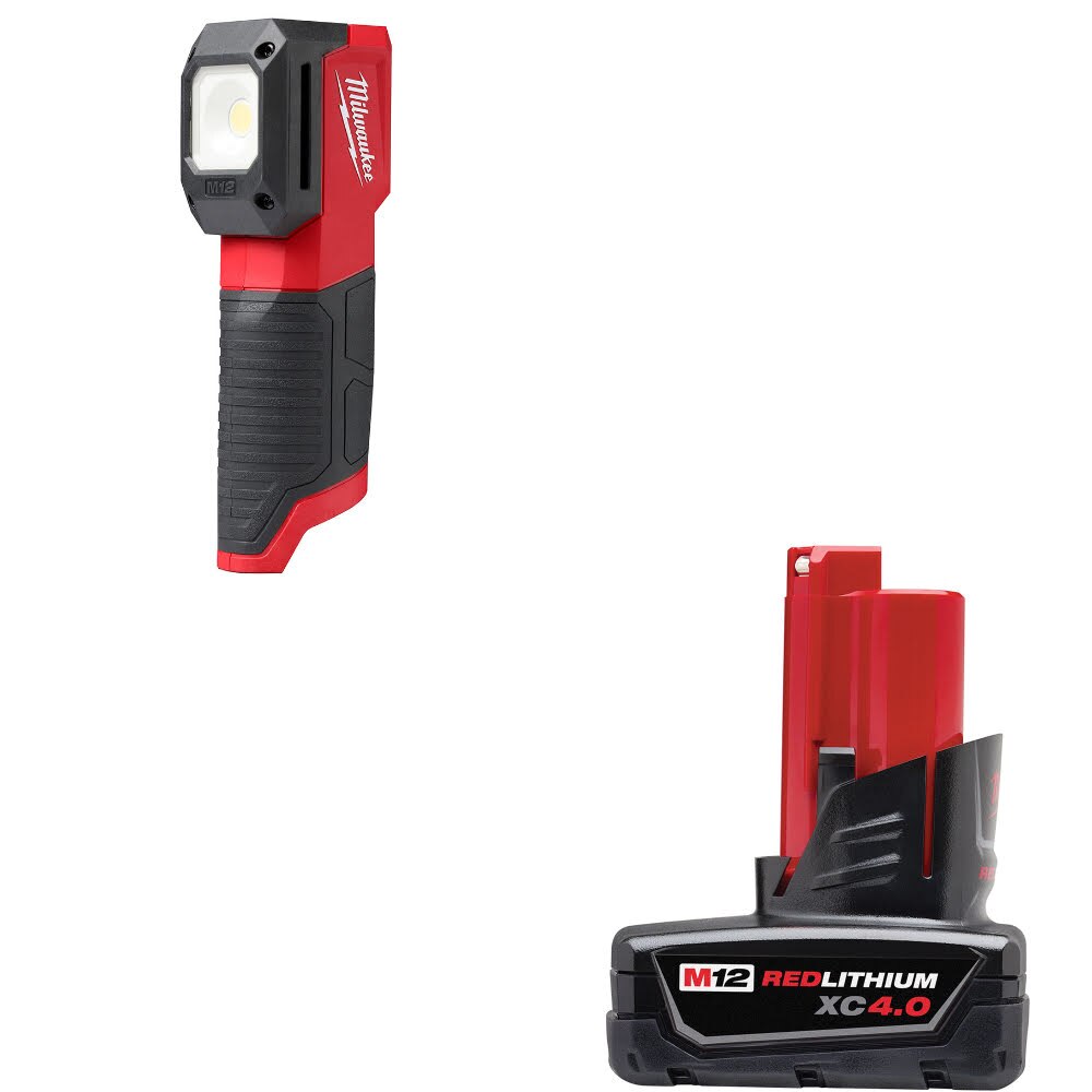 Milwaukee 2127-20 M12 Match Light W/ 48-11-2440 M12 XC4.0 Battery Pack