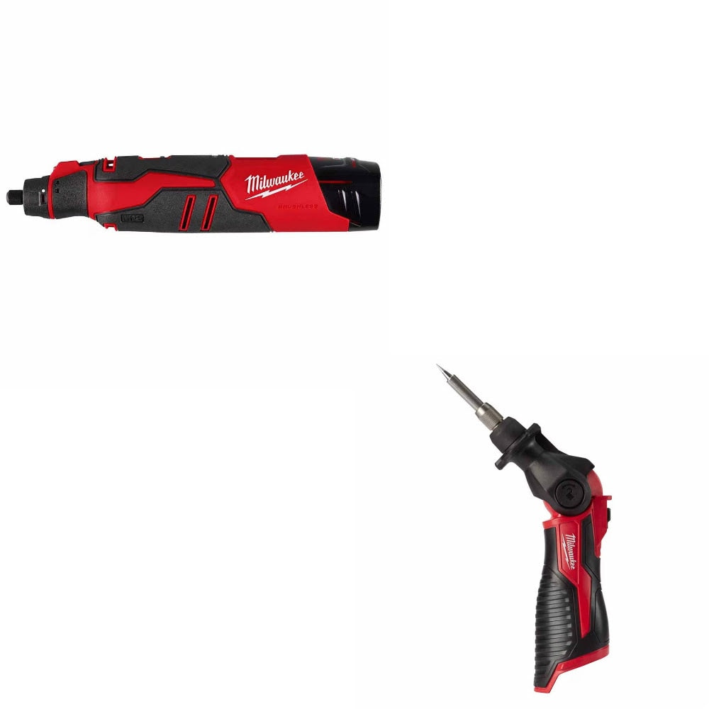Milwaukee 2525-21 Rotary Tool Kit W/ FREE 2488-20 Soldering Iron