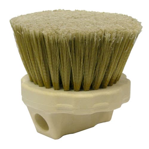 Weiler 25271 4-1/2" Round Window Brush, Flagged Gold Polystyrene Fill, Packs of 12