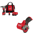 Milwaukee 2550-22 M12 Rivet Tool Kit W/ FREE 2522-20 M12 Cut-Off Tool, Bare