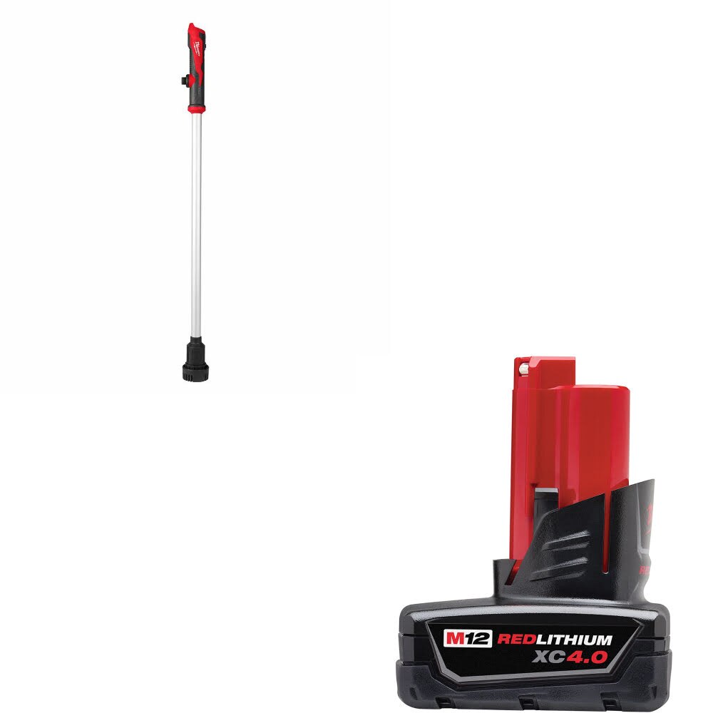 Milwaukee 2579-20 M12 Stick Transfer Pump W/ 48-11-2440 M12 XC4.0 Battery Pack