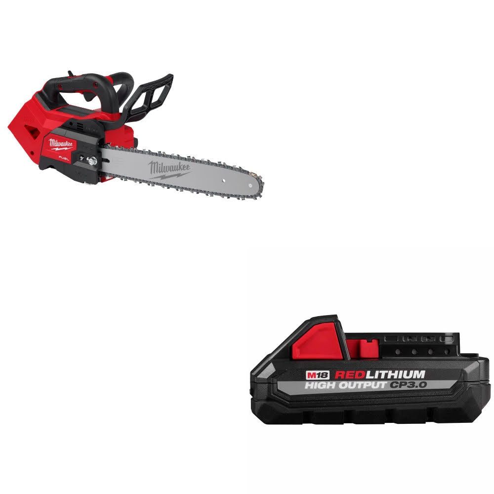 Milwaukee 2826-20T M18 FUEL 14" Chainsaw W/ 48-11-1835 M18 CP3.0 Battery