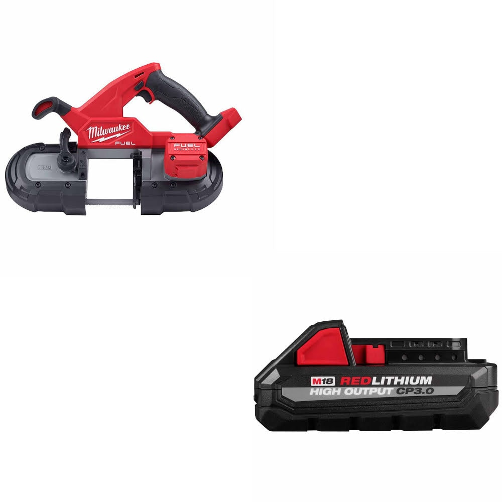 Milwaukee 2829-20 M18 FUEL Band Saw, Bare W/ 48-11-1835 M18 CP3.0 Battery
