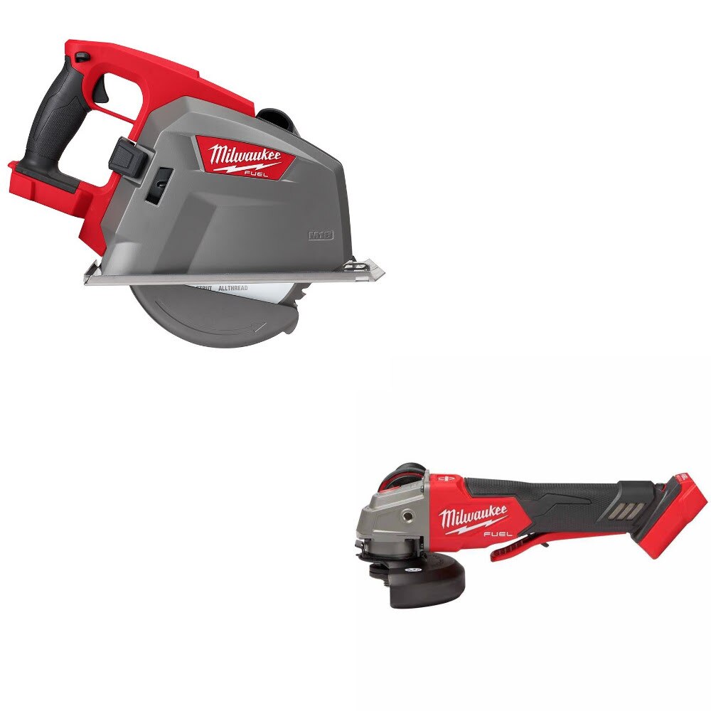 Milwaukee 2982-20 8" Metal Saw Kit W/ FREE 2888-20 4-5" Grinder