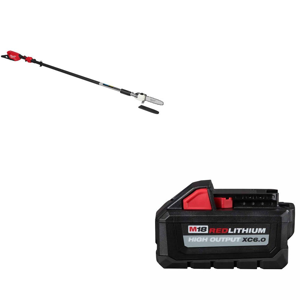 Milwaukee 3013-20 M18 FUEL Pole Saw W/ FREE 48-11-1865 M18 XC6.0 Battery