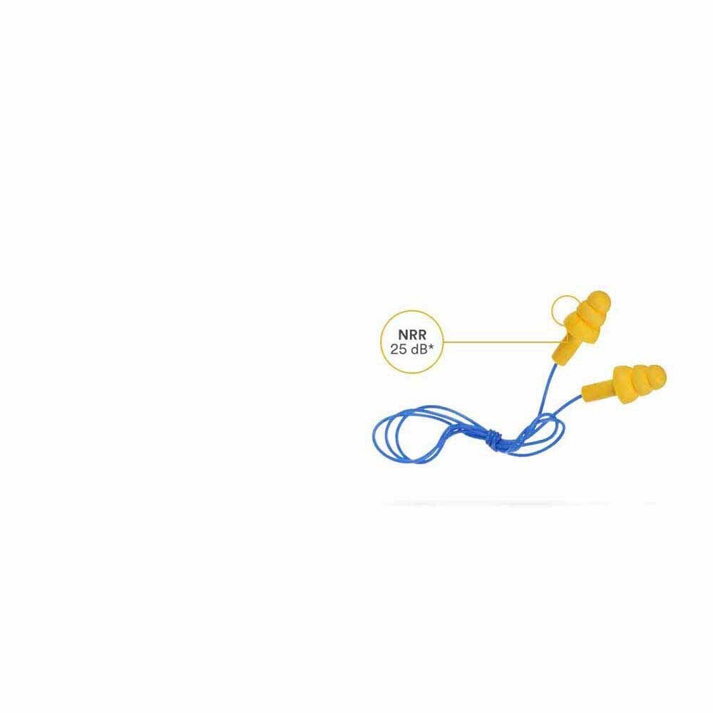 3M 340-4002 E-A-R UltraFit Corded Earplugs with Carrying Case, Reusable Triple-Flange, NRR 25 dB (50 Pairs) - 2