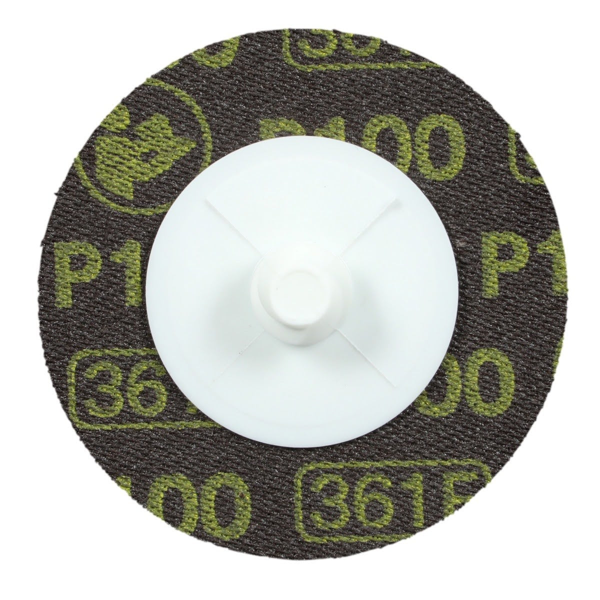 3M 361F Roloc Disc, P100 YF-weight, TR, 2 in, Die R200P (7000000385) (200 Pack) - 2