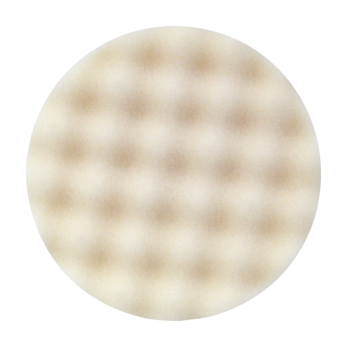 3M 05723 Hookit Foam Compounding Pad, Single Sided, Flat Back, Hook and Loop, White, 8 in (203.2 mm) (7000000485) (24 Pack) - 5
