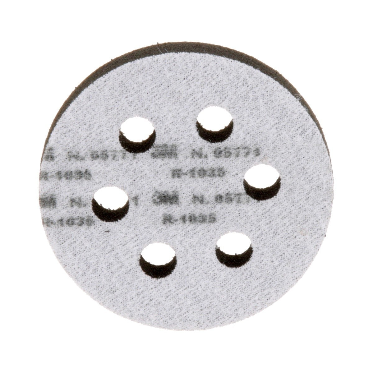 3M 05771 Hookit Soft Interface Pad, 3 in, Foam, 6-Hole, Soft Pad for Autobody Sanding (5771) (7000000490) (10 Pack)