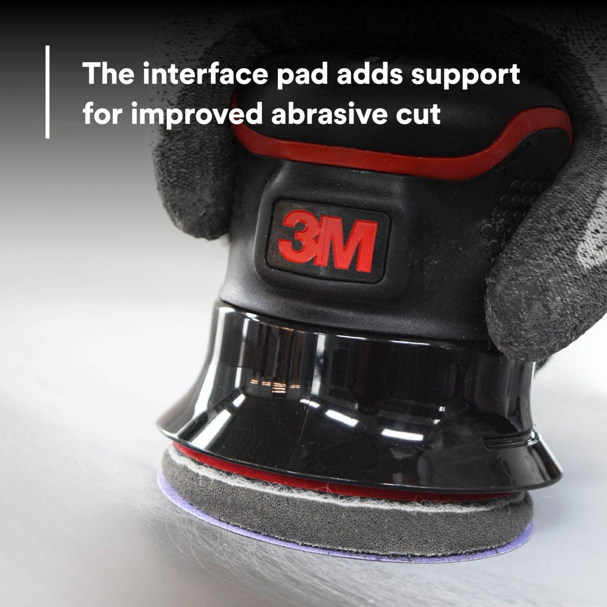 3M 05771 Hookit Soft Interface Pad, 3 in, Foam, 6-Hole, Soft Pad for Autobody Sanding (5771) (7000000490) (10 Pack) - 8