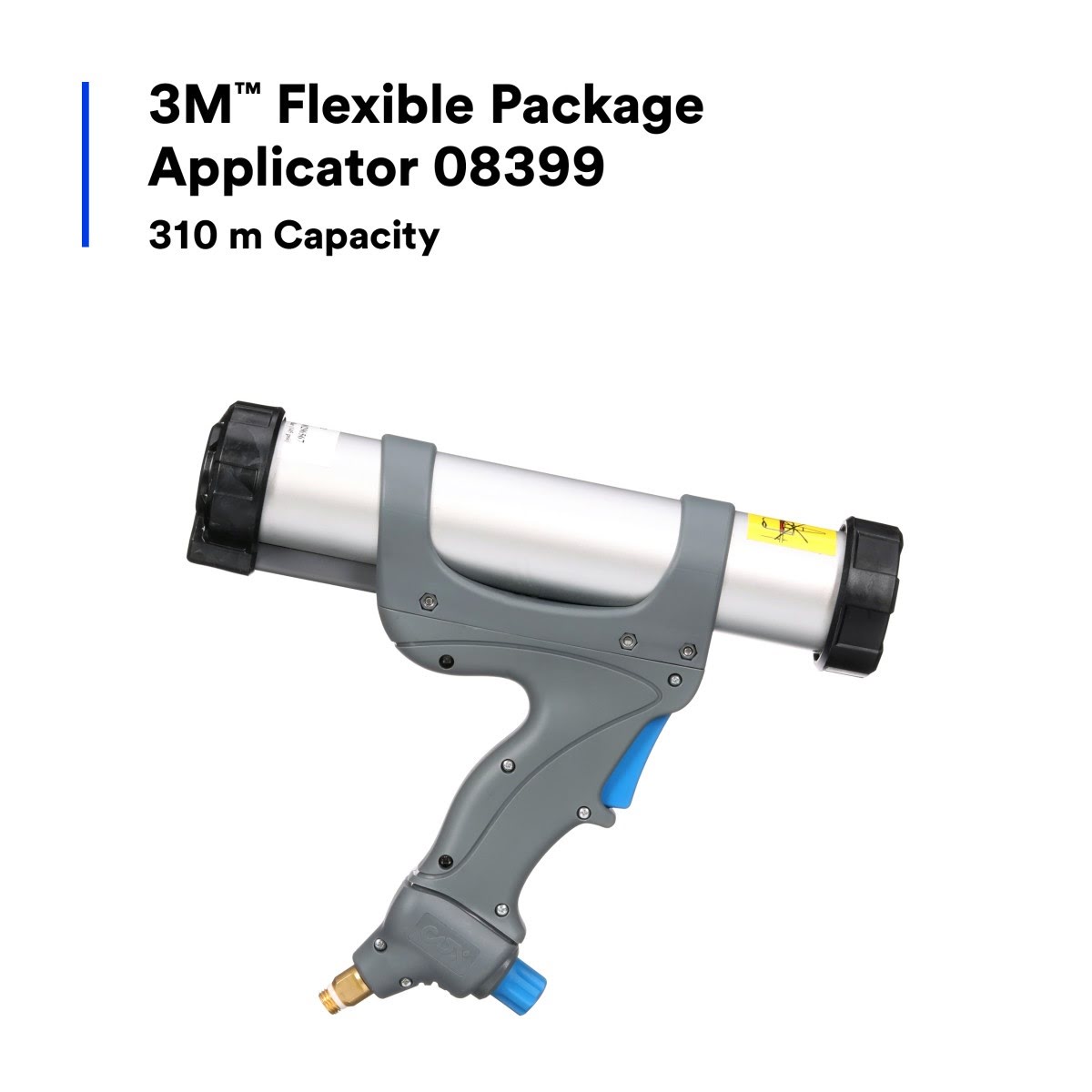 3M 08399 8399 Flexible Package Applicator Gun, Pneumatic, 310 mL (7000000509) - 6
