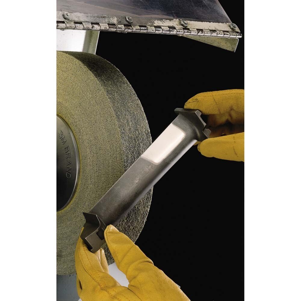 3M 7000000696 Scotch-Brite EXL Unitized Wheel - 2S Fine Grit Silicon Carbide - Metal Deburring, Finishing and Polishing Wheel - 2' x 1/4' x 1/4' (60 Pack) - 2