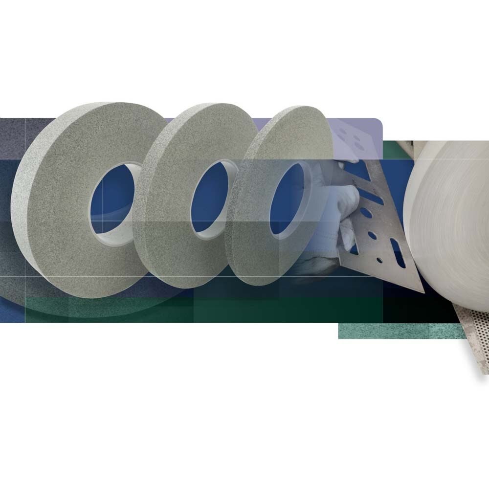 3M 7000000731 Scotch-Brite Light Deburring Wheel, 6 in x 1 in x 1 in 8S FIN (3 Pack) - 3