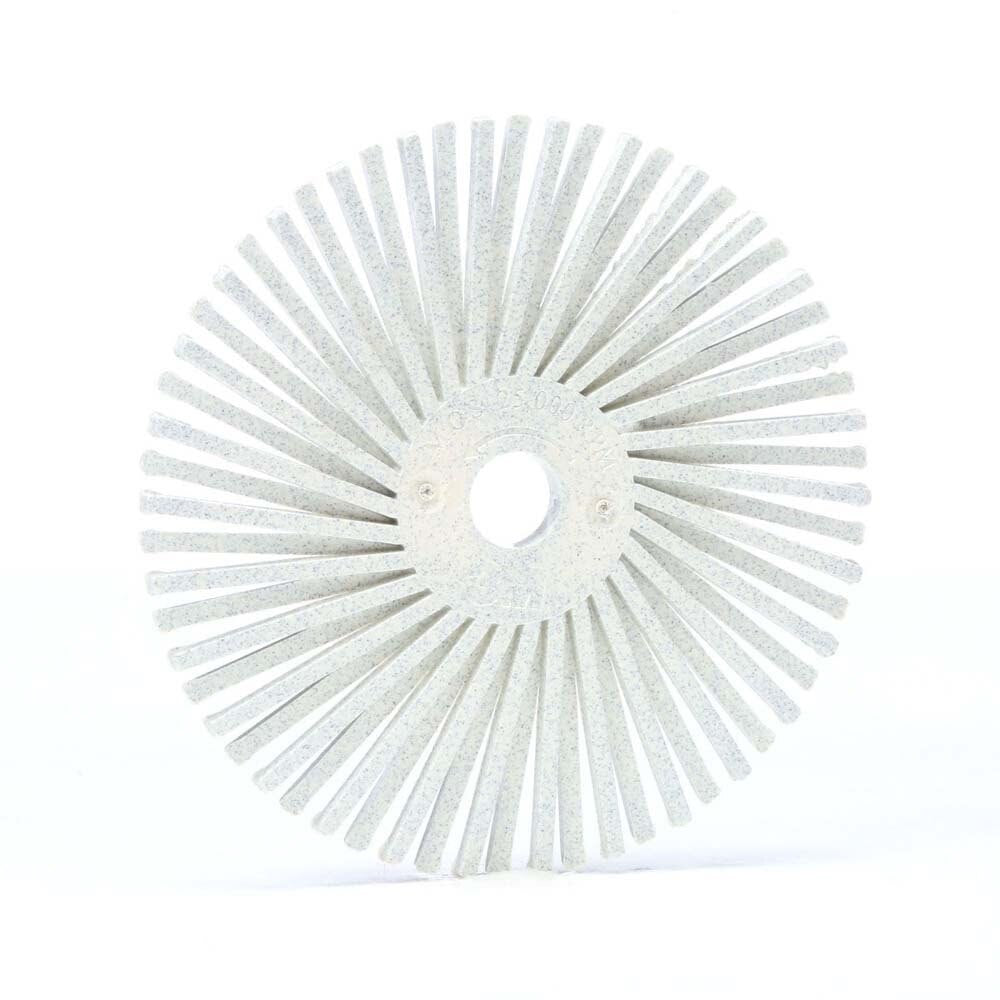 3M RB-ZB Scotch-Brite Radial Bristle Disc, 3 in x 3/8 in 120 (7000000749) (10 Pack)