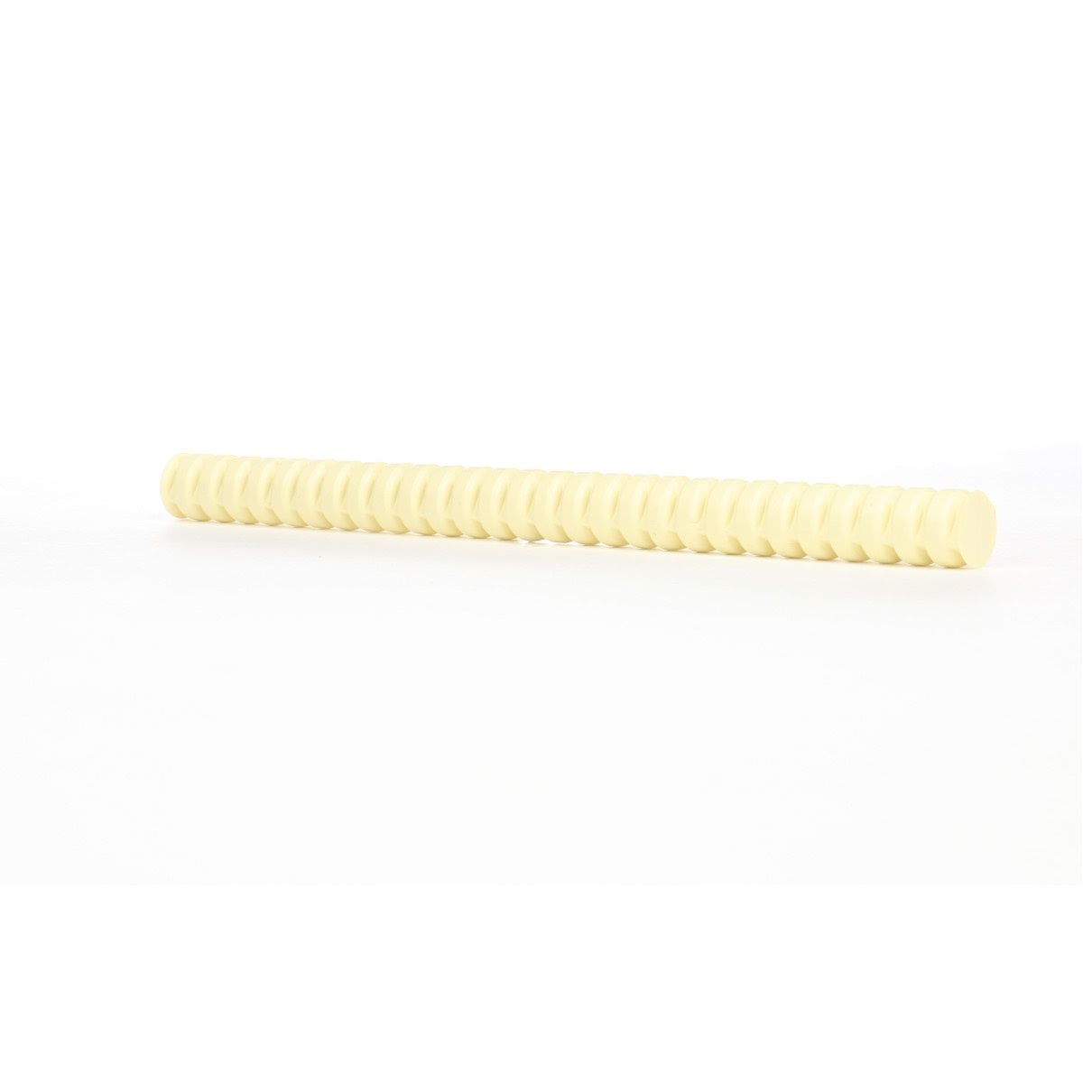 3M 3748 VO Q Hot Melt Adhesive, Light Yellow, 5/8 in x 8 in, 11 lb Case (7000000887) - 2