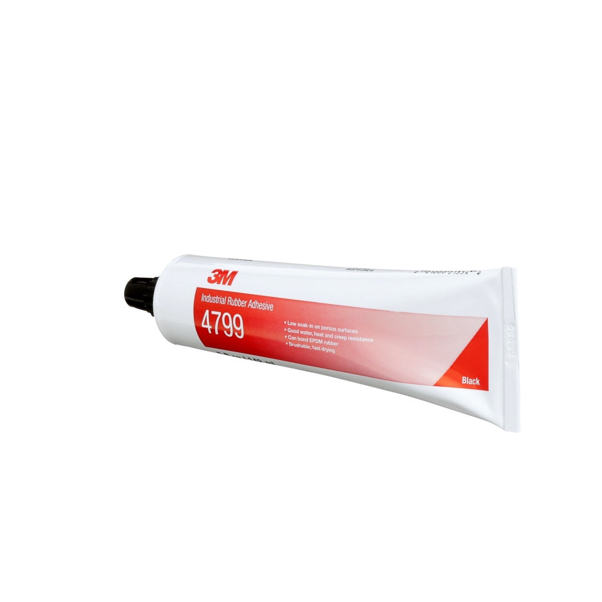 3M 4799 Industrial Adhesive, Black, 5 fl oz Tube (7000000926) (36 Pack) - 3