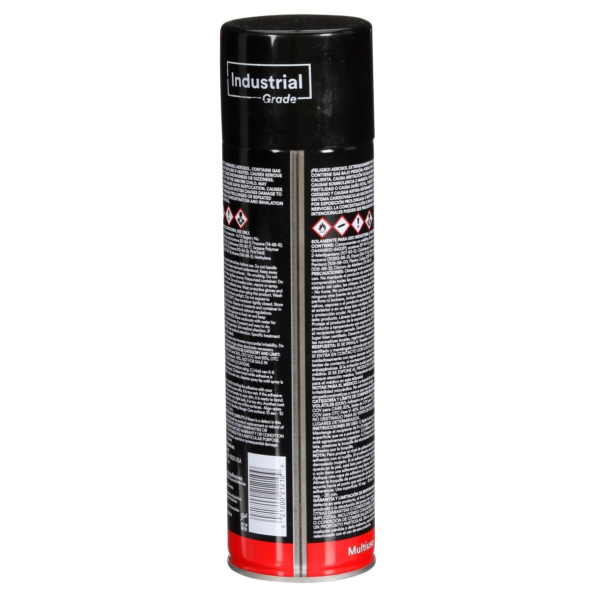 3M 77 21210 Multipurpose Spray Adhesive, Aerosol, Transparent, 24 fl oz Can (Net Wt 16.75 oz) (7000000931) (12 Pack) - 4