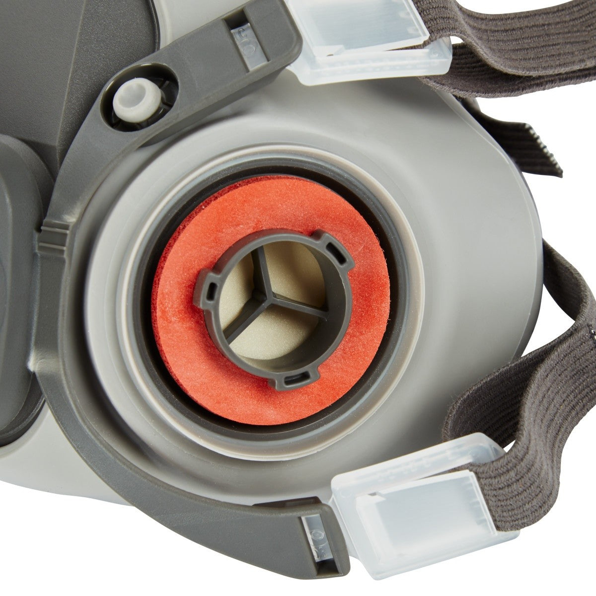 3M 07025 6200 Half Facepiece Reusable Respirator, 6000 Series, Medium, Bayonet Connection, NIOSH Approved, Dual Airline Compatible (7000001933) - 4