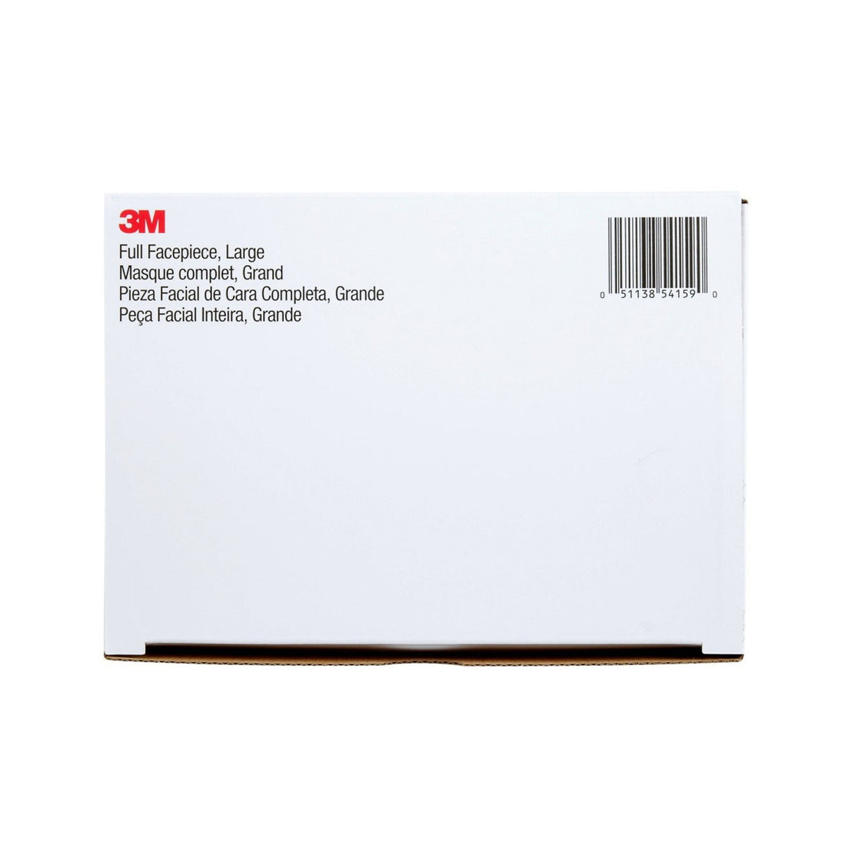 3M 54159 Full Facepiece Reusable Respirator 6000 Series, Large, Silicone Face Seal, Bayonet Connection, ANSI High Impact Eye Protection, NIOSH Approved (6900) (7000002037) (4 Pack) - 9
