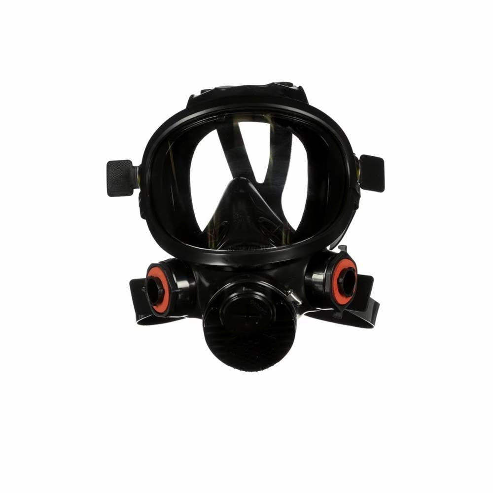 3M 7000002045 Full Facepiece Reusable Respirator 7800S-M, Medium, Silicone, Six-strap Harness, ANSI Z87.1-2003