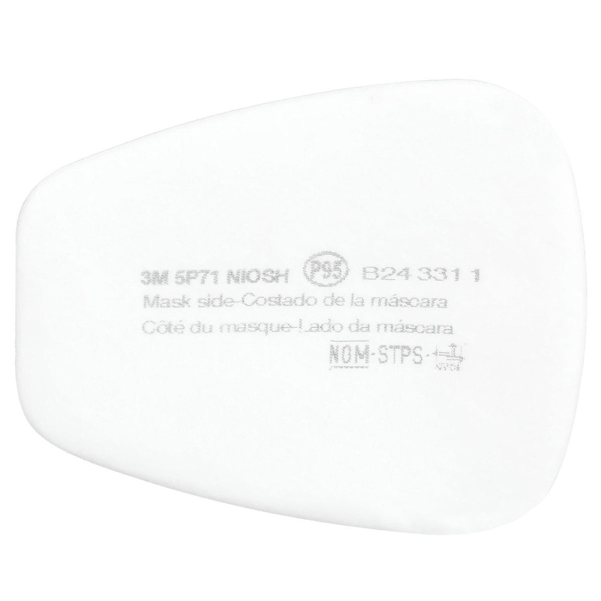 3M 5P71 Particulate Filter, P95, Bayonet, for 6000 Series Cartridges (7000002054) (100 Pack)
