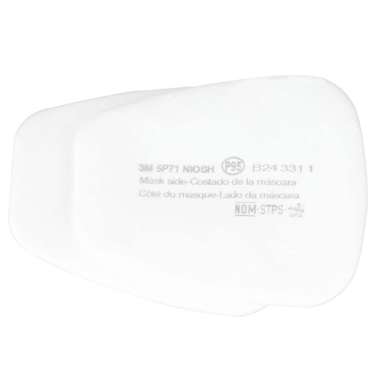 3M 5P71 Particulate Filter, P95, Bayonet, for 6000 Series Cartridges (7000002054) (100 Pack) - 4