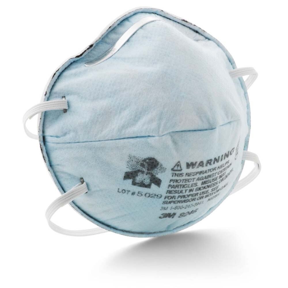 3M 8246 Particulate Respirator R95 with Nuisance Level Acid Gas Relief Disposable (7000002059) (20 Pack) - 3
