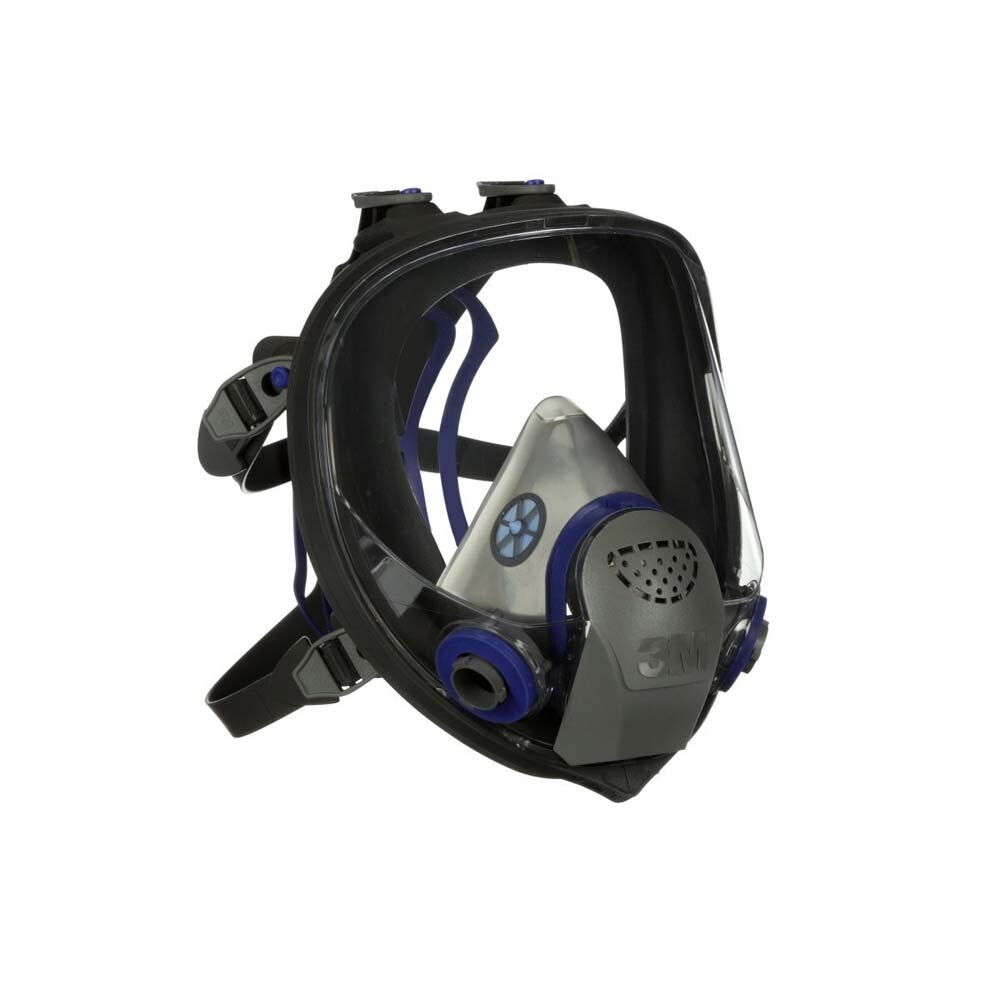 3M FF-402 Ultimate FX Full Facepiece Reusable Respirator , NIOSH Certified with Six-Strap Harness and Cool Flow Valve (Medium) (7000002284)