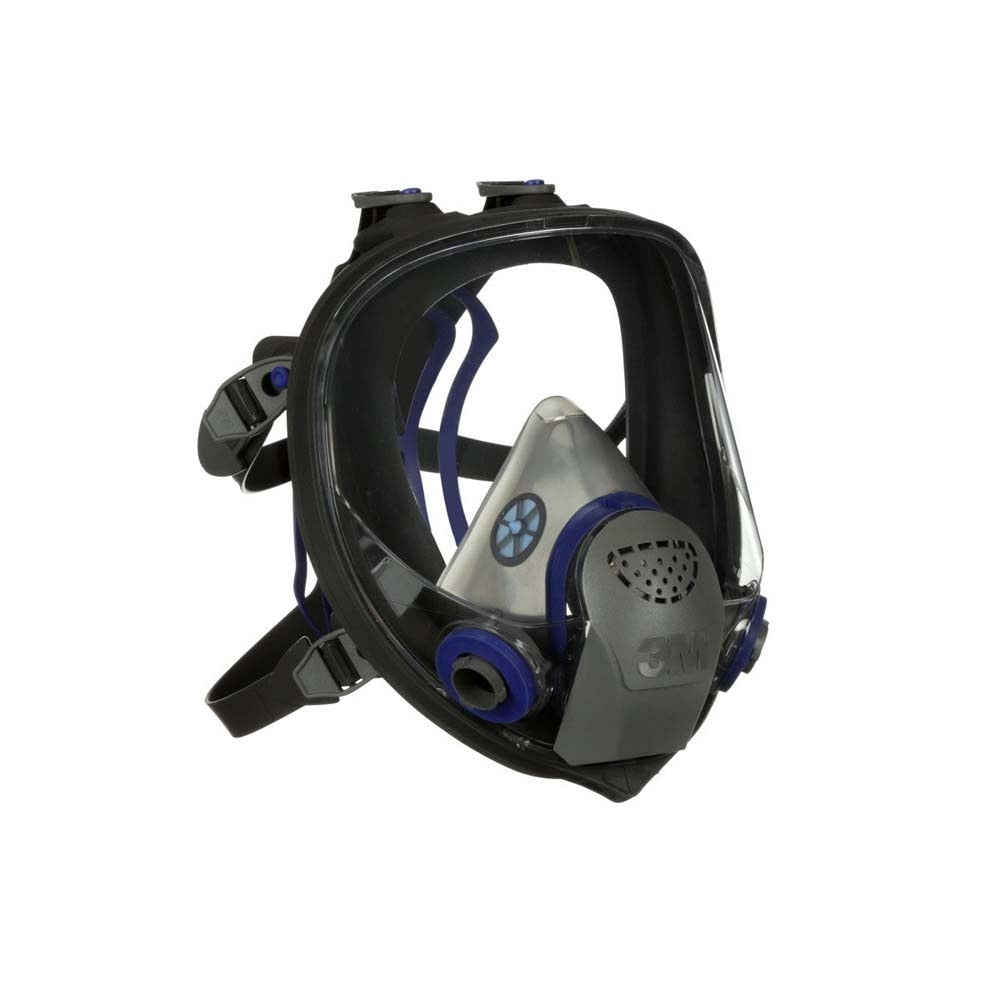 3M FF-402 Ultimate FX Full Facepiece Reusable Respirator , NIOSH Certified with Six-Strap Harness and Cool Flow Valve (Medium) (7000002284) (4 Pack)