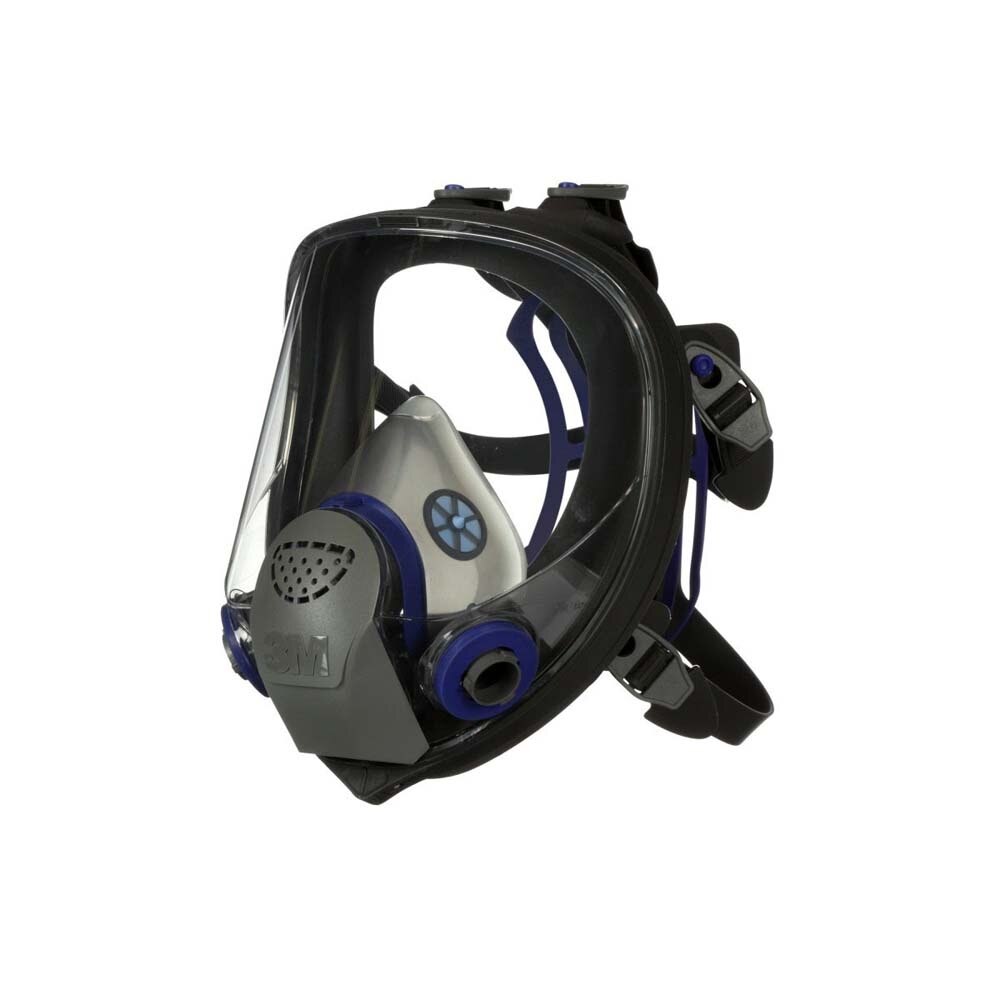 3M FF-402 Ultimate FX Full Facepiece Reusable Respirator , NIOSH Certified with Six-Strap Harness and Cool Flow Valve (Medium) (7000002284) - 2