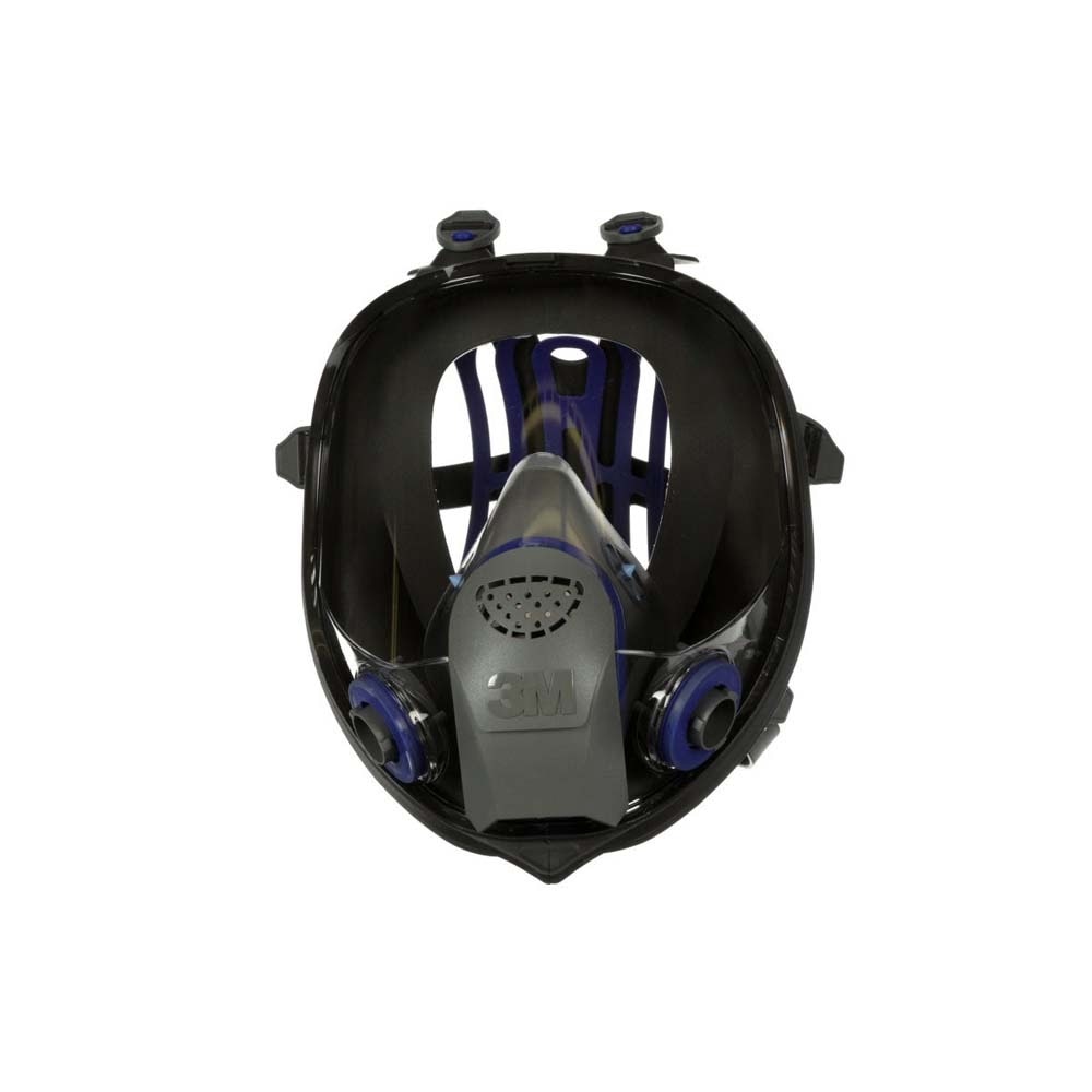 3M FF-402 Ultimate FX Full Facepiece Reusable Respirator , NIOSH Certified with Six-Strap Harness and Cool Flow Valve (Medium) (7000002284) (4 Pack) - 3