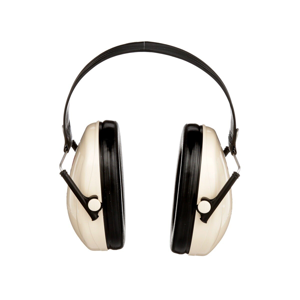 3M H6F/V PELTOR Optime 95 Folding Over-the-Head Earmuffs, 21 dB NRR, Adjustable, Beige (7000002328) - 3