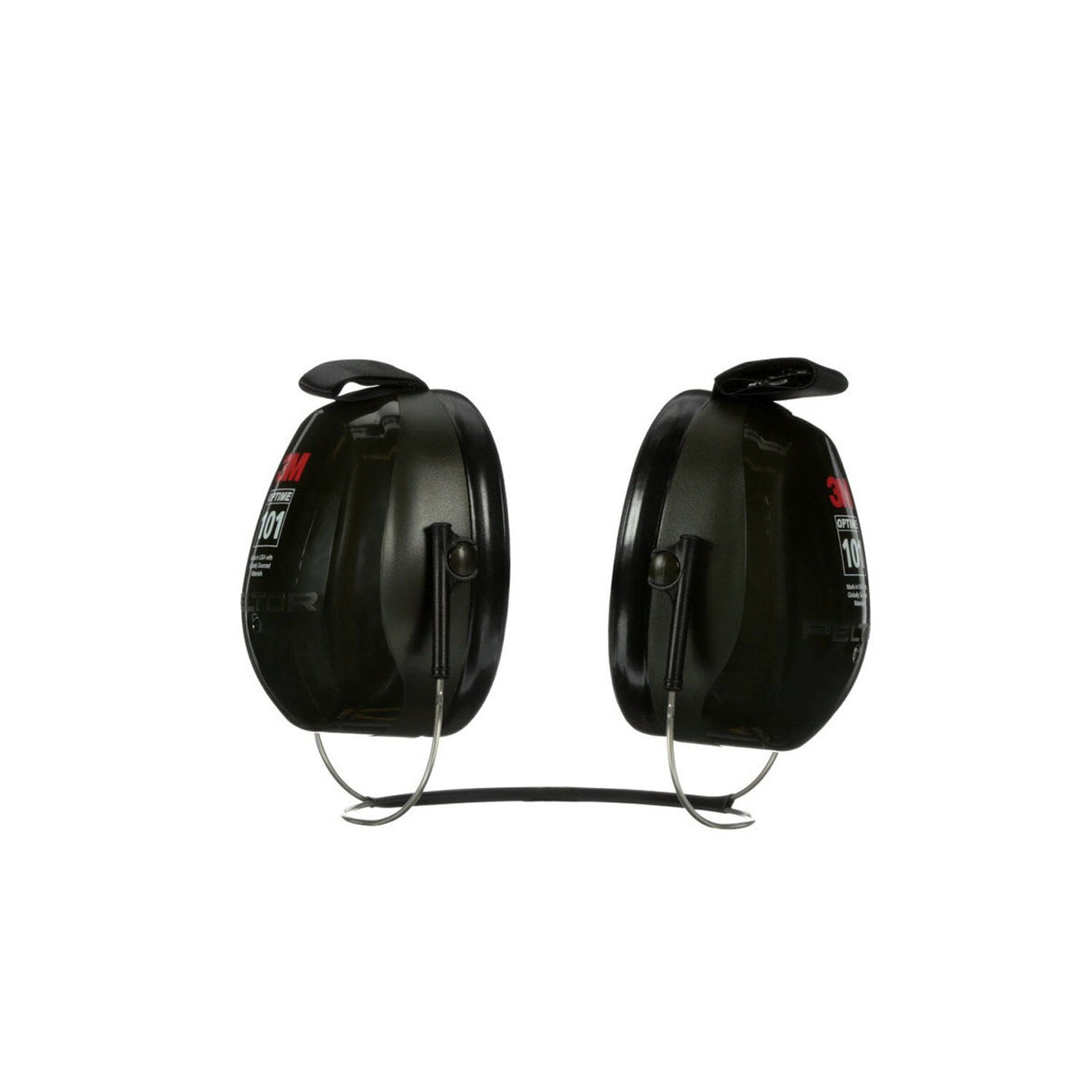 3M 7000002329 PELTOR Optime 101 Behind-the-Head Earmuffs, 26 dB NRR, H7B (10 Pack)
