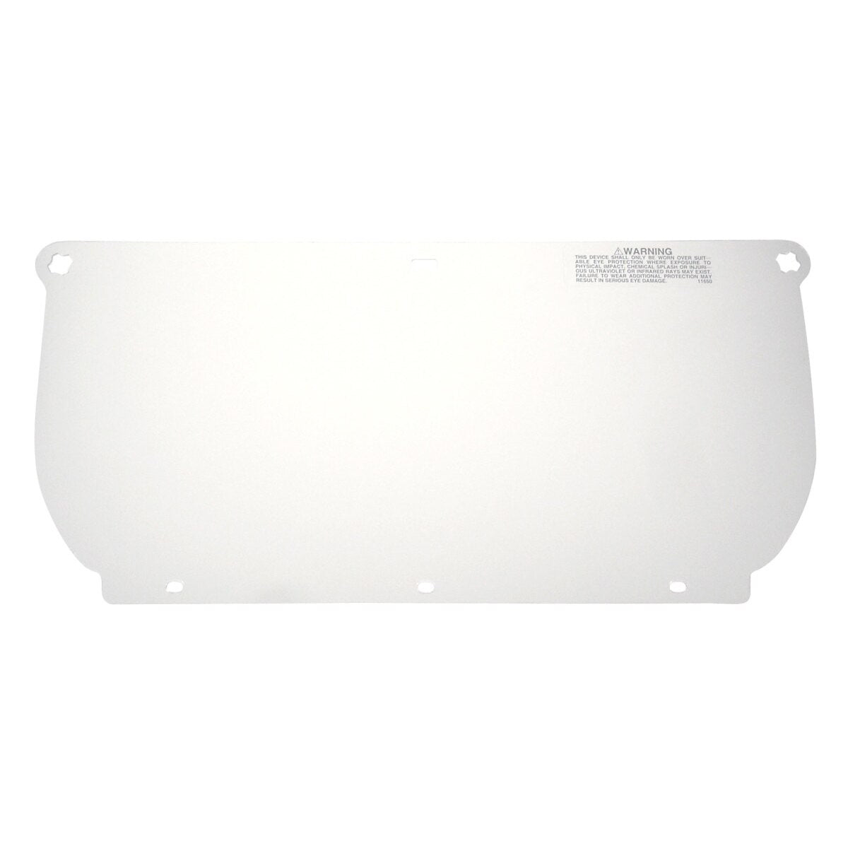 3M 82543-00000 Clear Polycarbonate Faceshield Window, Flat, Transparent, 14.5 in x 7.5 in (WP98) (7000002337) (10 Pack) - 5