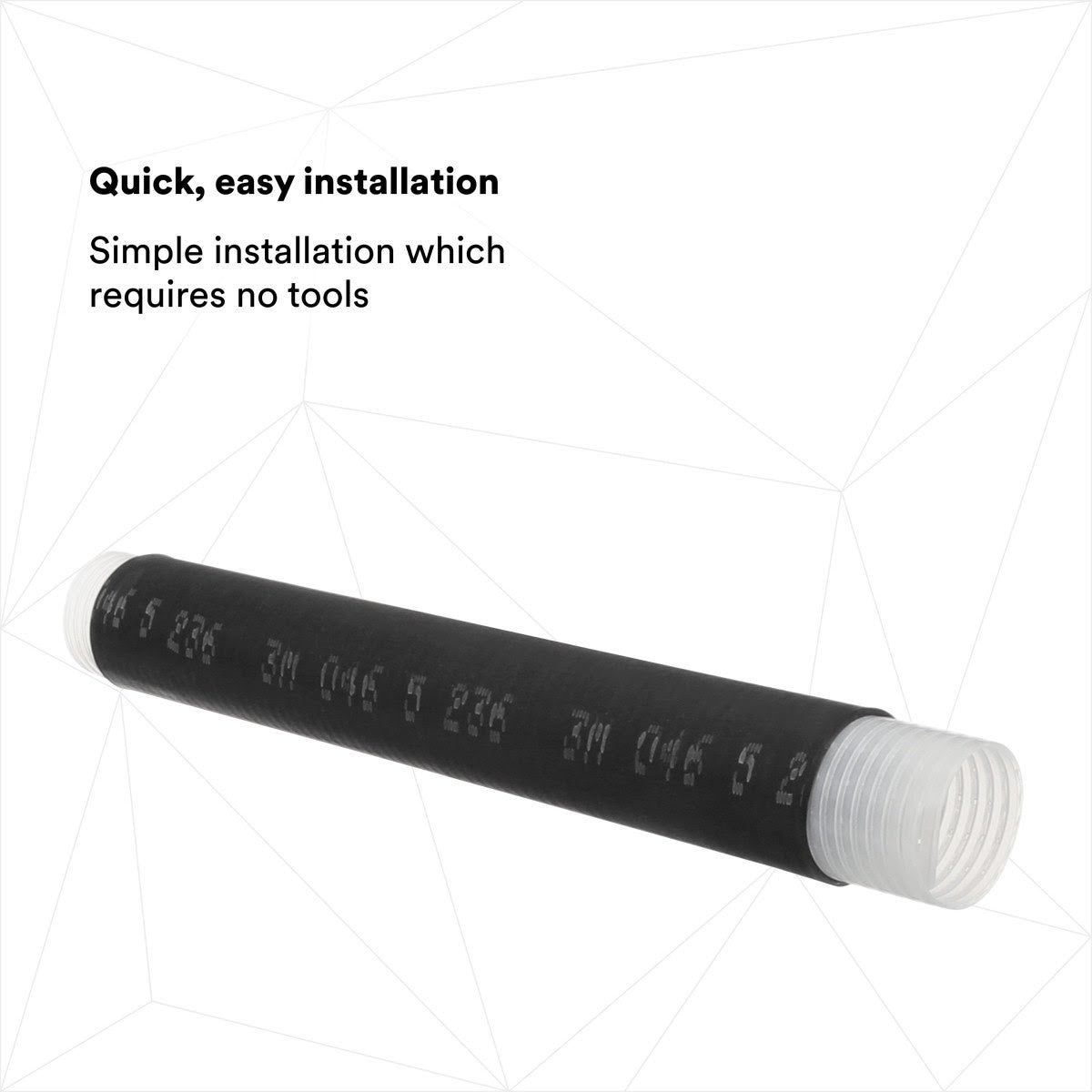 3M 8427-12 Cold Shrink Insulator (OD 17.5-35.1 mm) 1kV (7000005943) (10 Pack) - 4