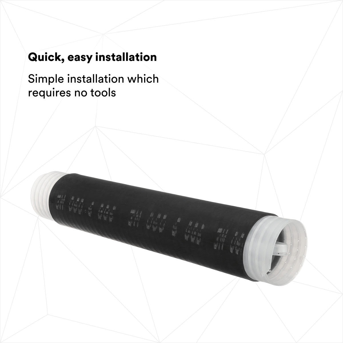 3M 8428-12 Cold Shrink Insulator, Tape/Wire/UniShield Shielding, 1 kV, Standard (7000005950) (10 Pack) - 2