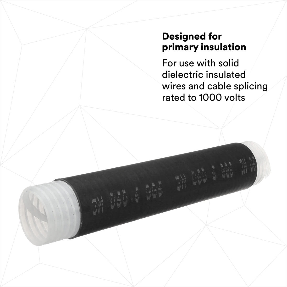 3M 8428-12 Cold Shrink Insulator, Tape/Wire/UniShield Shielding, 1 kV, Standard (7000005950) (10 Pack) - 4