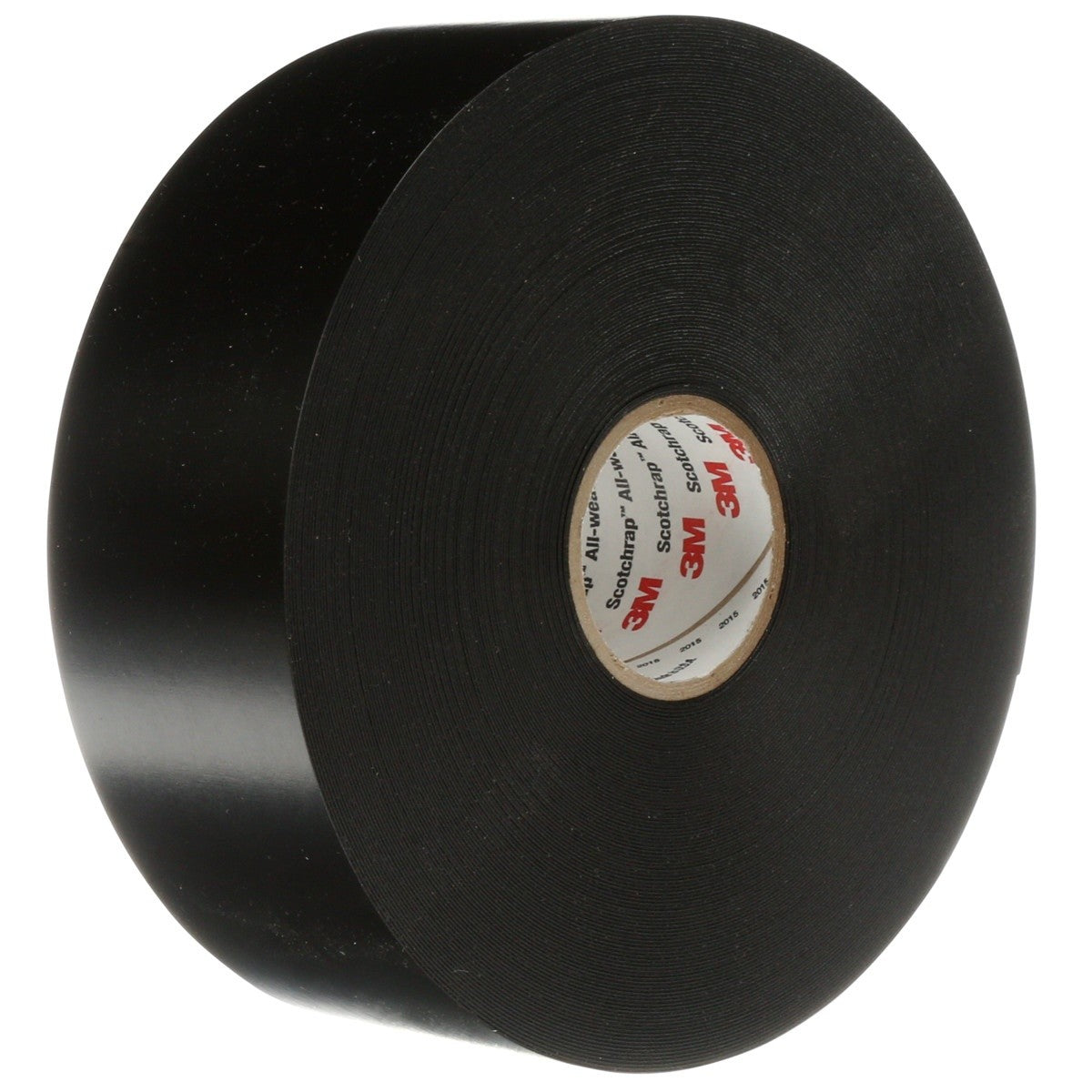 3M 51UP-2X100FT Vinyl Corrosion Protection Tape 51, Unprinted, Black, 2 in x 100 ft (7000006135) (12 Pack)