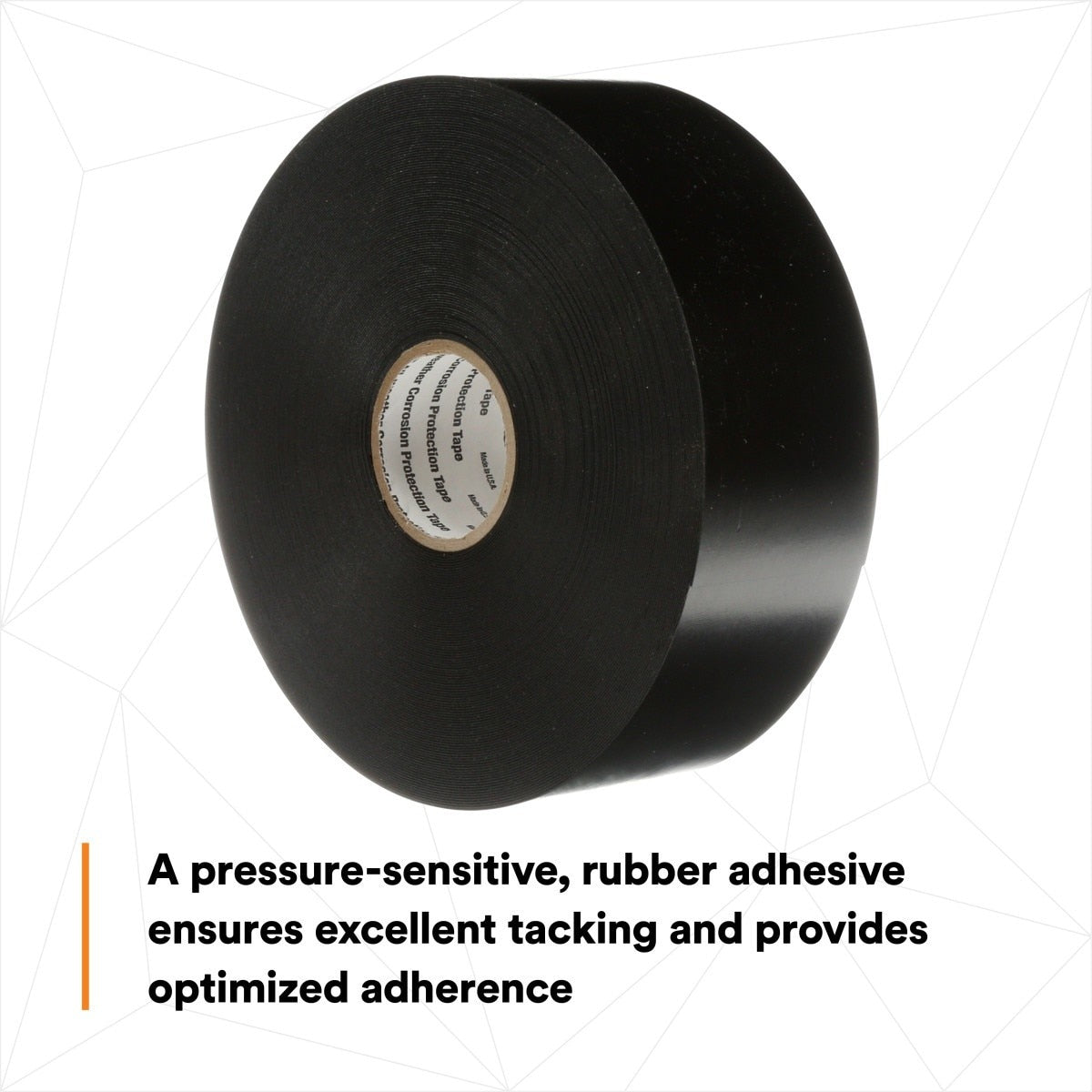 3M 51UP-2X100FT Vinyl Corrosion Protection Tape 51, Unprinted, Black, 2 in x 100 ft (7000006135) (12 Pack) - 2