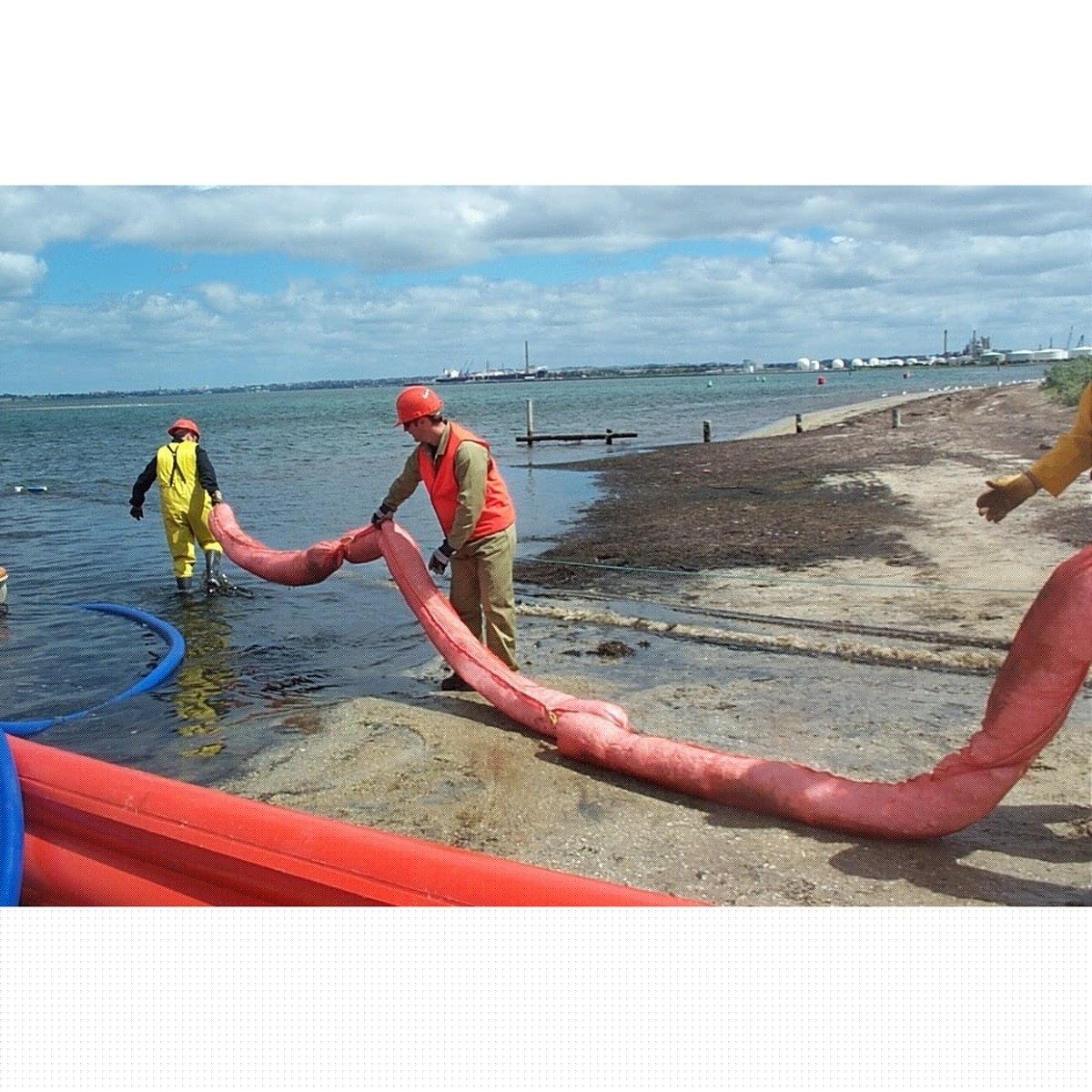 3M T-270 Oil Sorbent Boom, 10 ft x 8 in (7000006448) (4 Pack) - 2
