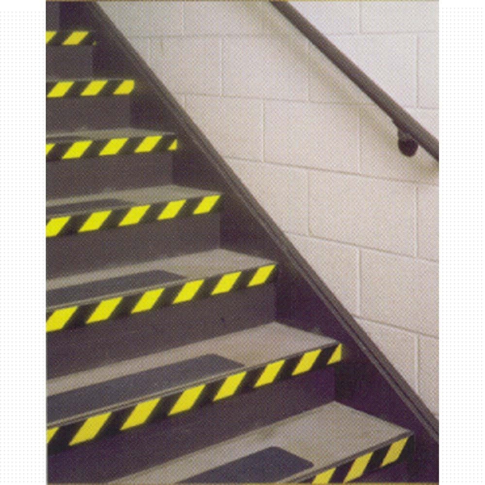 3M 5702 Safety Stripe Tape , Black/Yellow, 2 in x 36 yd, 5.4 mil (7000017005) (24 Pack) - 7