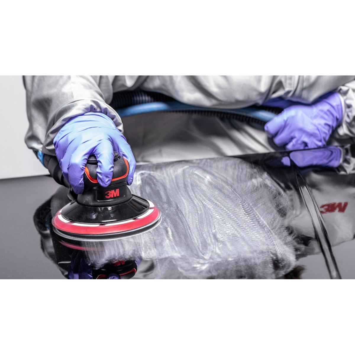 3M 260L 00909 Hookit Finishing Film Abrasive Disc, Aluminum Oxide P1000 White, 3 in (7000021278) (200 Pack) - 7