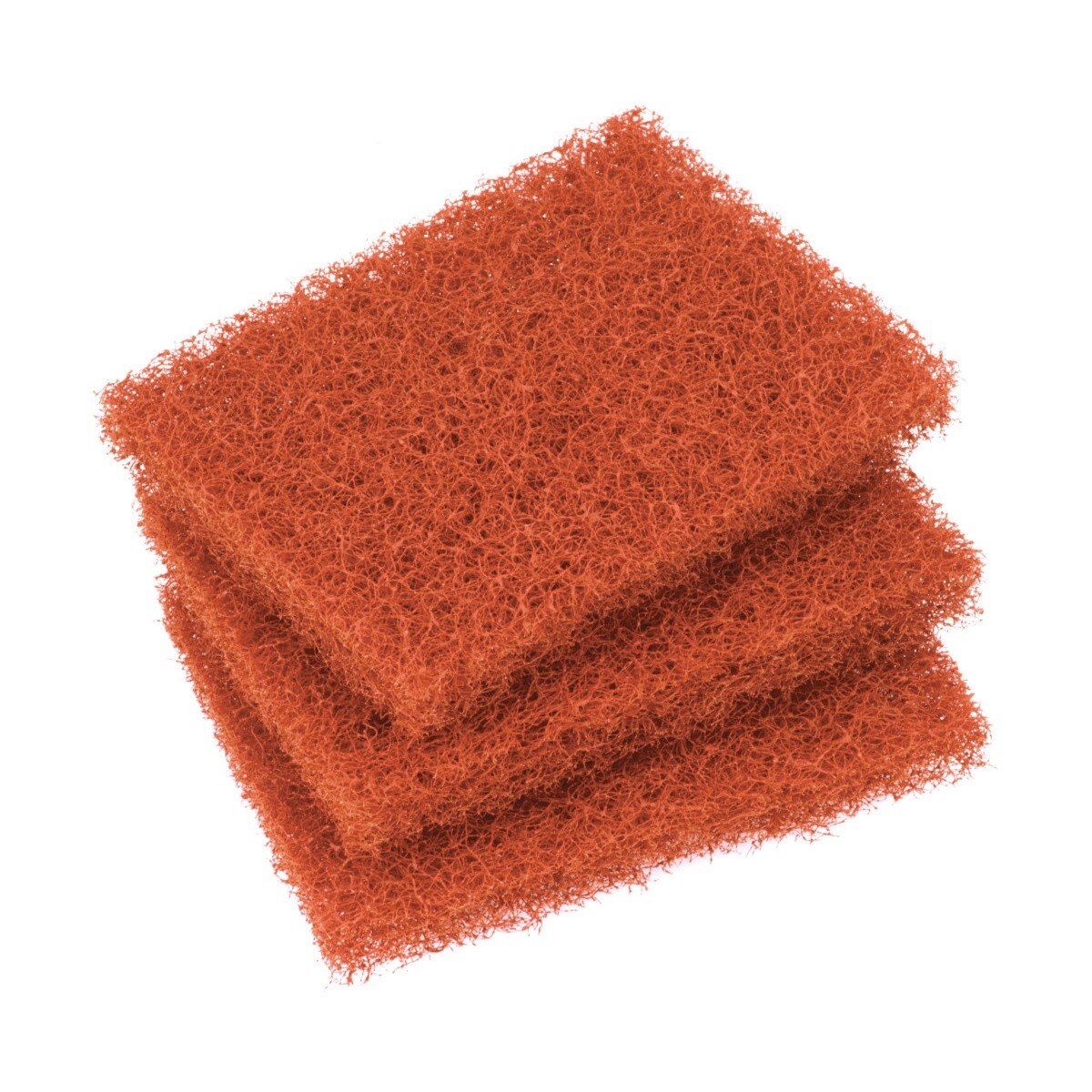 3M Scotch-Brite Quick Clean Heavy Duty Griddle Pad, Orange, 4 in x 5-1/4 in, For Flat Top Griddle Cleaning (7000027574) (15 Pack) - 2