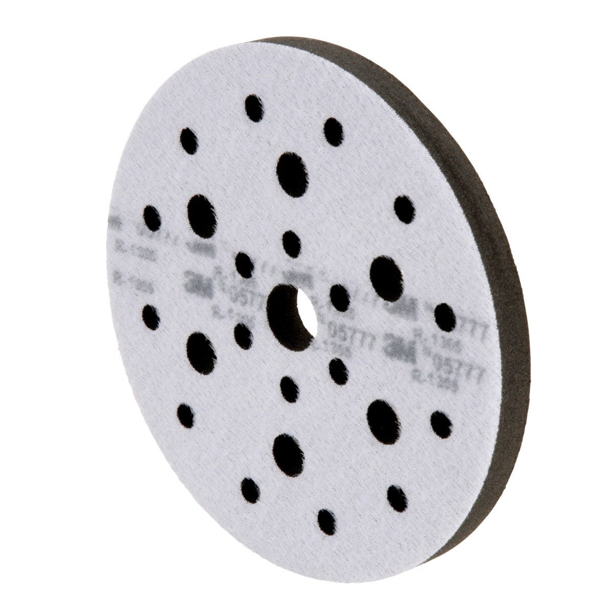 3M 05777 5777 Hookit Soft Interface Pad, Gray Foam, Hole Pattern, 6 in x 1/2 in x 3/4 in, Auto Body Sanding (7000028239) (10 Pack) - 2