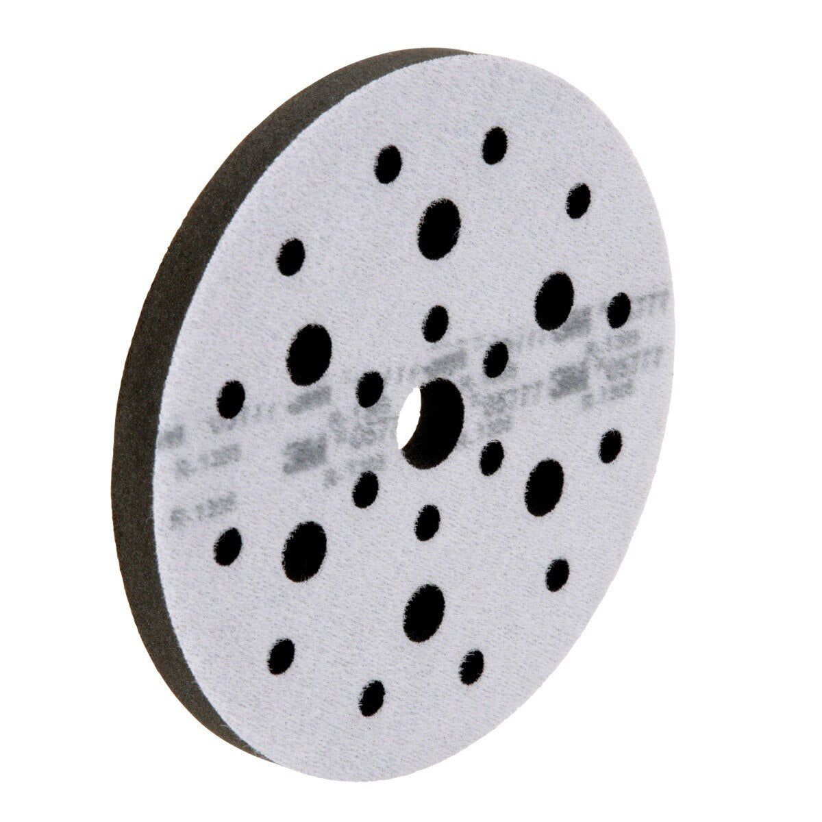 3M 05777 5777 Hookit Soft Interface Pad, Gray Foam, Hole Pattern, 6 in x 1/2 in x 3/4 in, Auto Body Sanding (7000028239) (10 Pack) - 3